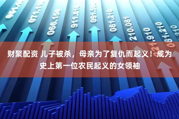 财聚配资 儿子被杀，母亲为了复仇而起义！成为史上第一位农民起义的女领袖