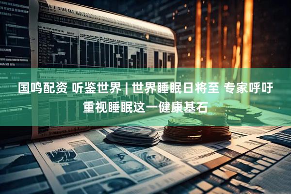 国鸣配资 听鉴世界 | 世界睡眠日将至 专家呼吁重视睡眠这一健康基石